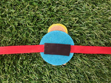 Load image into Gallery viewer, Superhero with a Cape | Handmade Magnetic Felt Rakhi