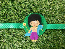 Load image into Gallery viewer, Lord Murugan | Handmade Magnetic Felt Rakhi