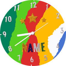 Load image into Gallery viewer, DIY Wooden Clock Kit | Colour-it-Yourself