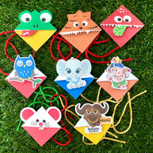 Load image into Gallery viewer, Baby Elephant:Kids 3-in-1 Bookmark Plantable Rakhi
