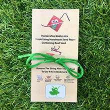 Load image into Gallery viewer, Bal Ganesha :Kids 3-in-1 Bookmark Plantable Rakhi
