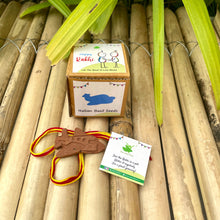 Load image into Gallery viewer, Aeroplane: Clay Rakhi with Seeds
